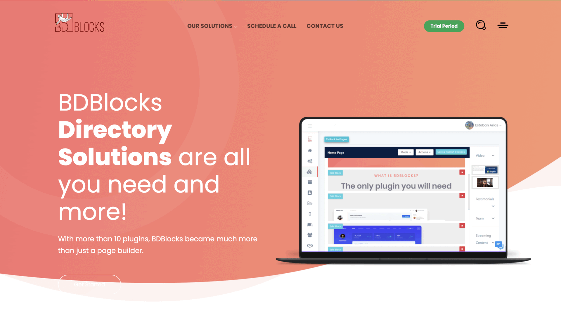 GIF del proyecto TheWebsiteLauncher
