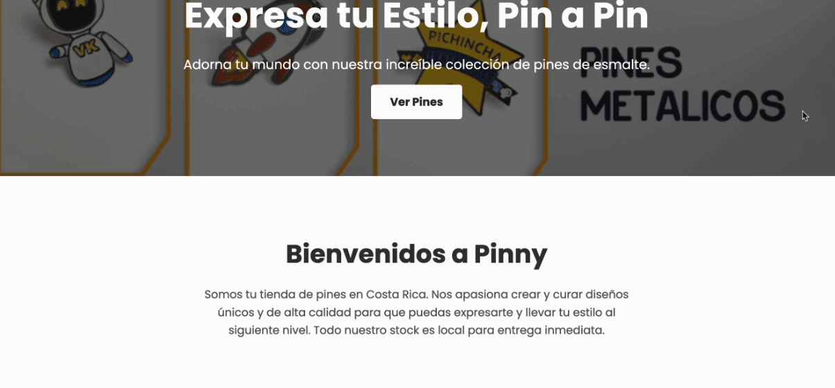 GIF de carrito de compras Pinny
